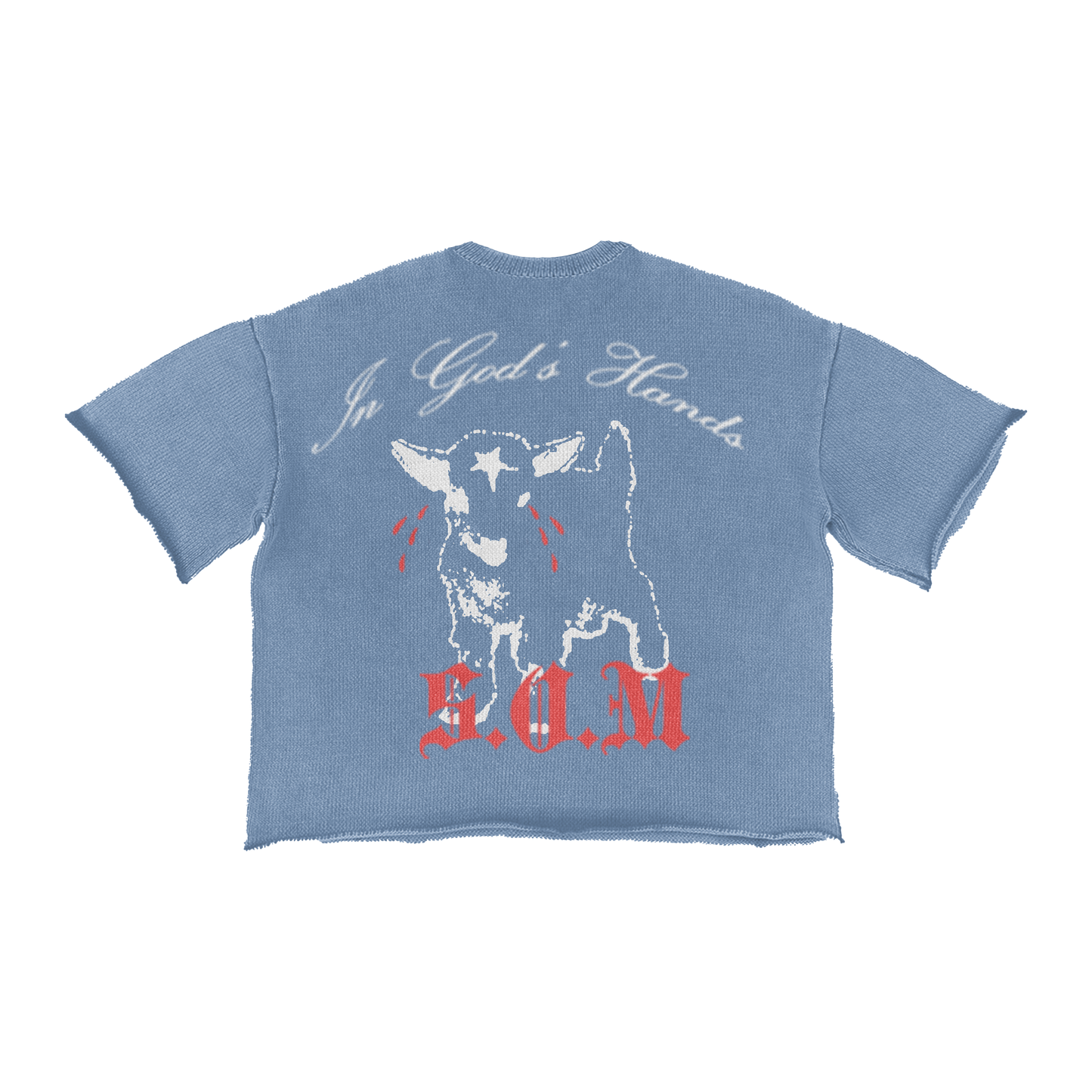 In God’s Hands” S.O.M. Tee – Cropped Edition