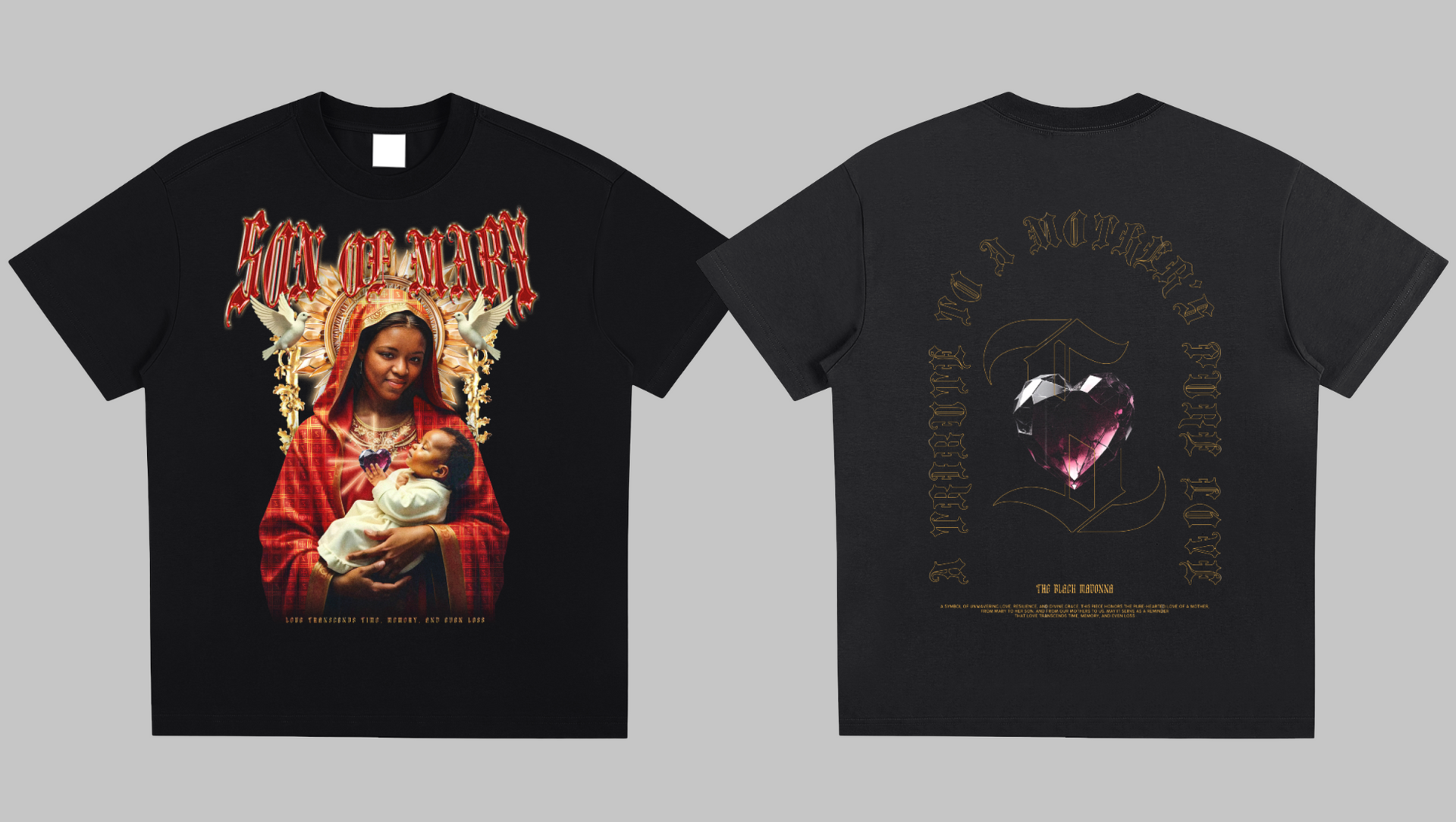 Son of Mary – “The Black Madonna” Tee – SON OF MARY